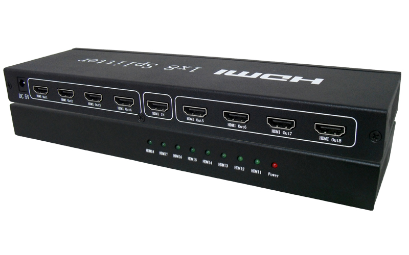 HDV-SP8(H)( HDMI 8口分配器 )