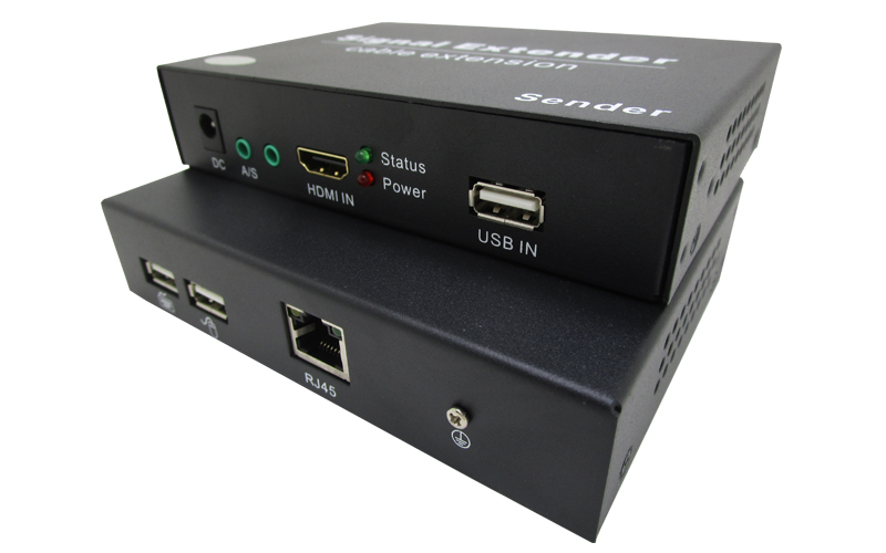 HDF-130HU(HDMI+USB键鼠+Audio/远程开关机/RS485延长130米)
