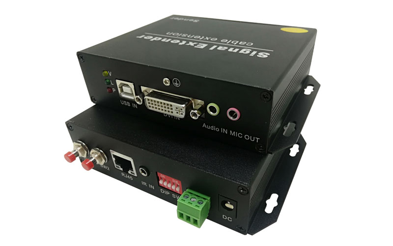 IPDE-125UA(S)(DVI+USB2.0+双向音频+双向RS232+红外)高速延长器