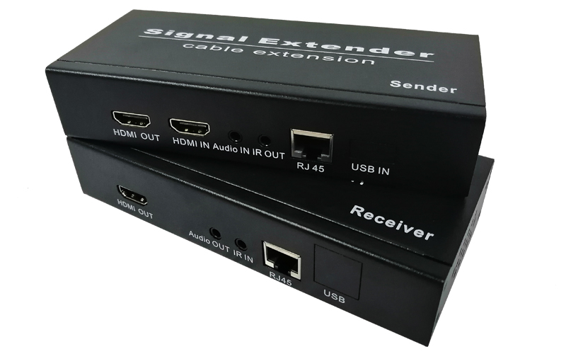 HDE-190HAS(HDMI+独立音频+RS232+红外网络传输器)