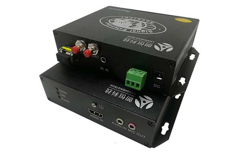 UVO-5HAS(HDMI+双向音频+双向RS232+红外)光纤高速传输20KM
