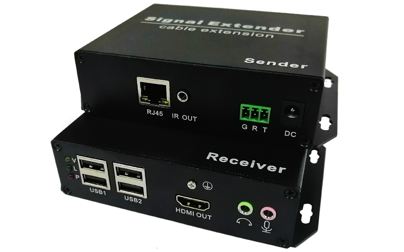 IPHEL-125UAS(HDMI+USB2.0+双向音频+双向RS232+红外)高速延长器