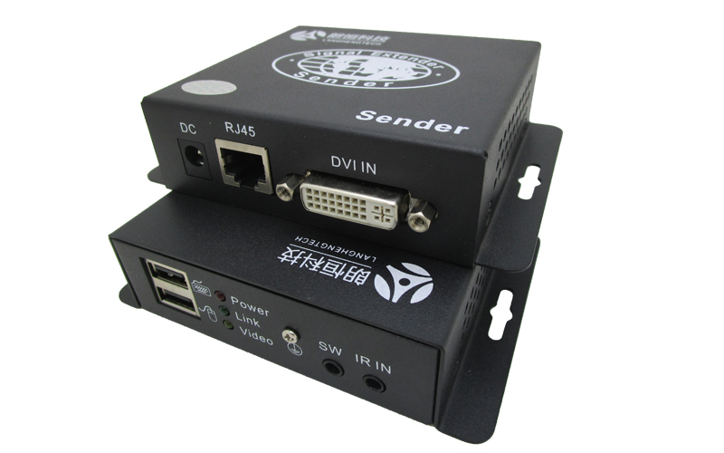 DVB-120DU(DVI&USB键鼠&远程开关机&红外延长120米)