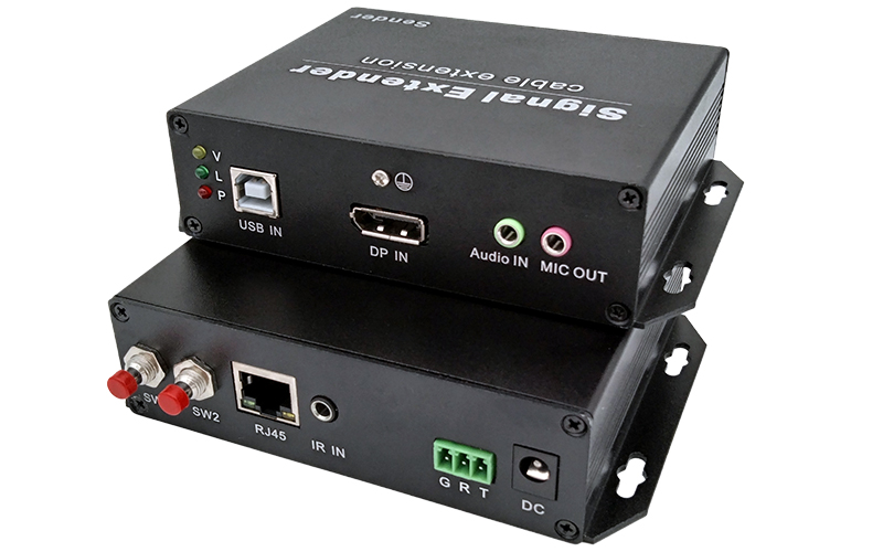 IPDH-125UAS(DP转HDMI+USB2.0+双向音频+双向RS232+红外)高速延长器